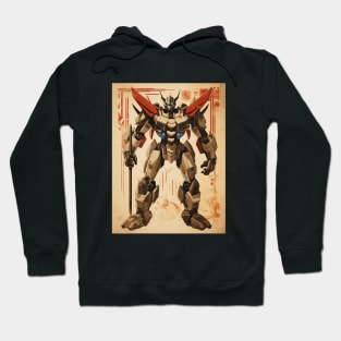 Vintage japanese Mecha robotron Hoodie